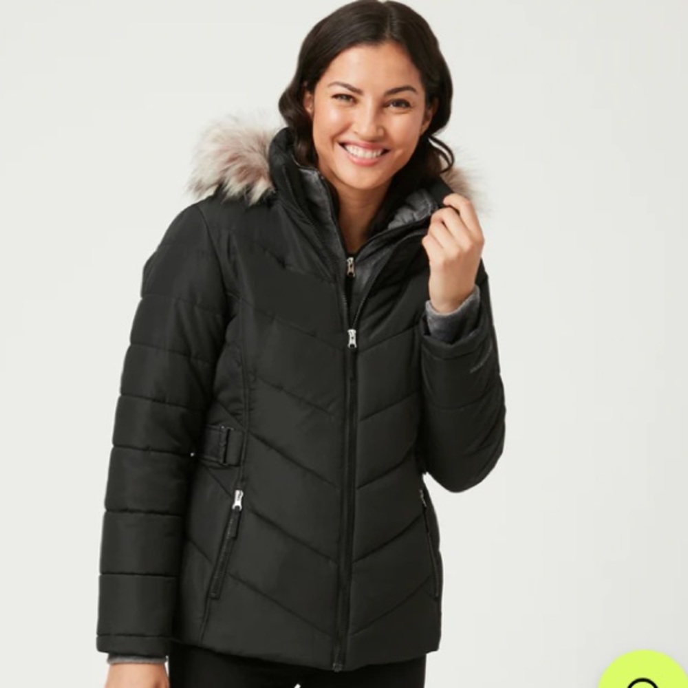 Free County Faux Fur Jacket